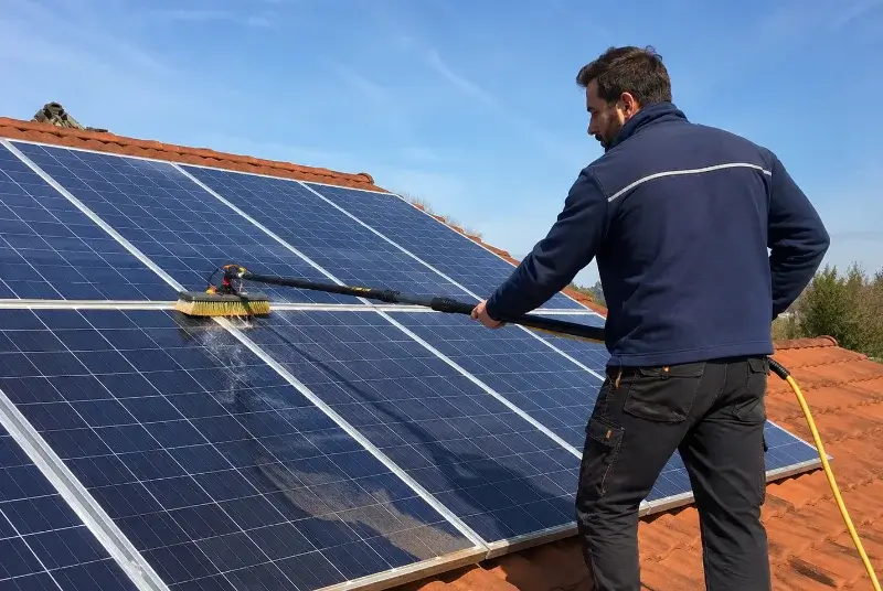 Nettoyage et entretien de panneaux solaires à Montmaur-en-Diois